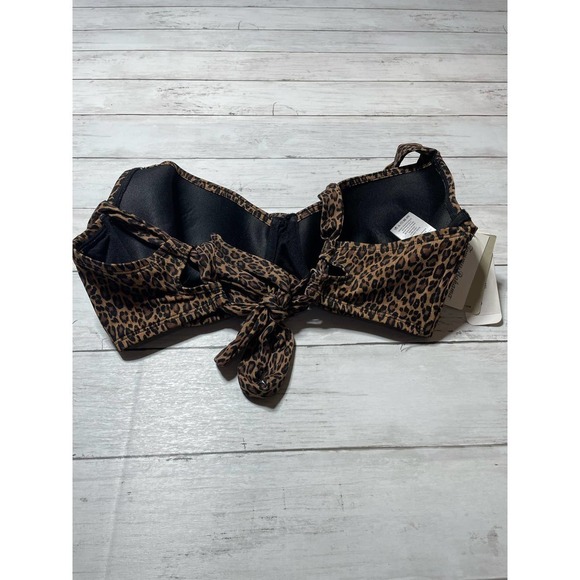 Tommy Bahama  Sun Cat Underwire Wrap Front Cross-Back Bra - Picture 6 of 8